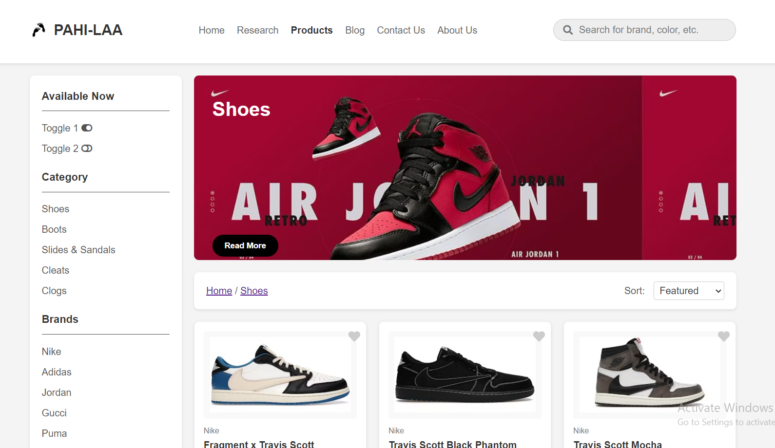 Implementation Example - E-commerce Feature